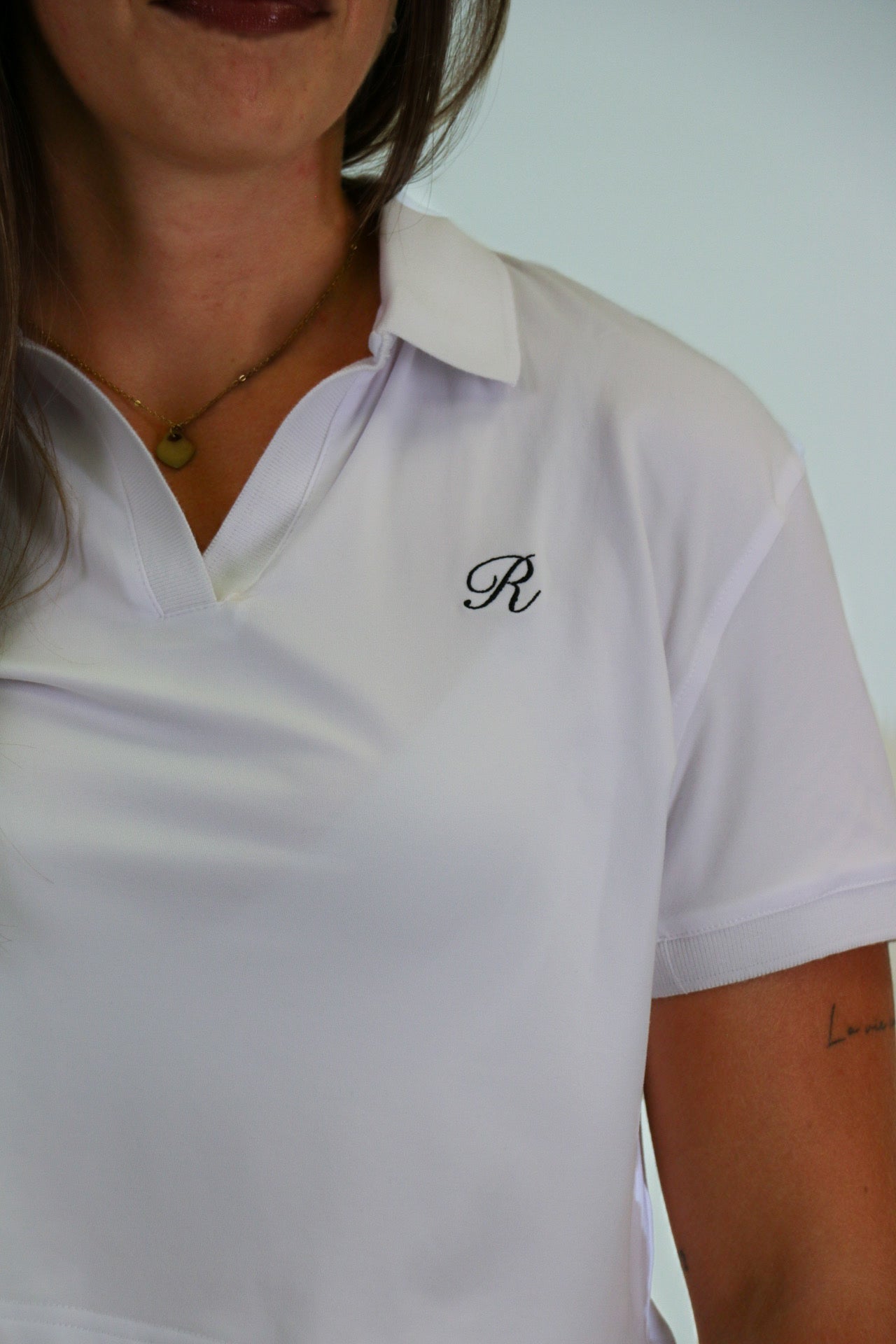 Script Polo White