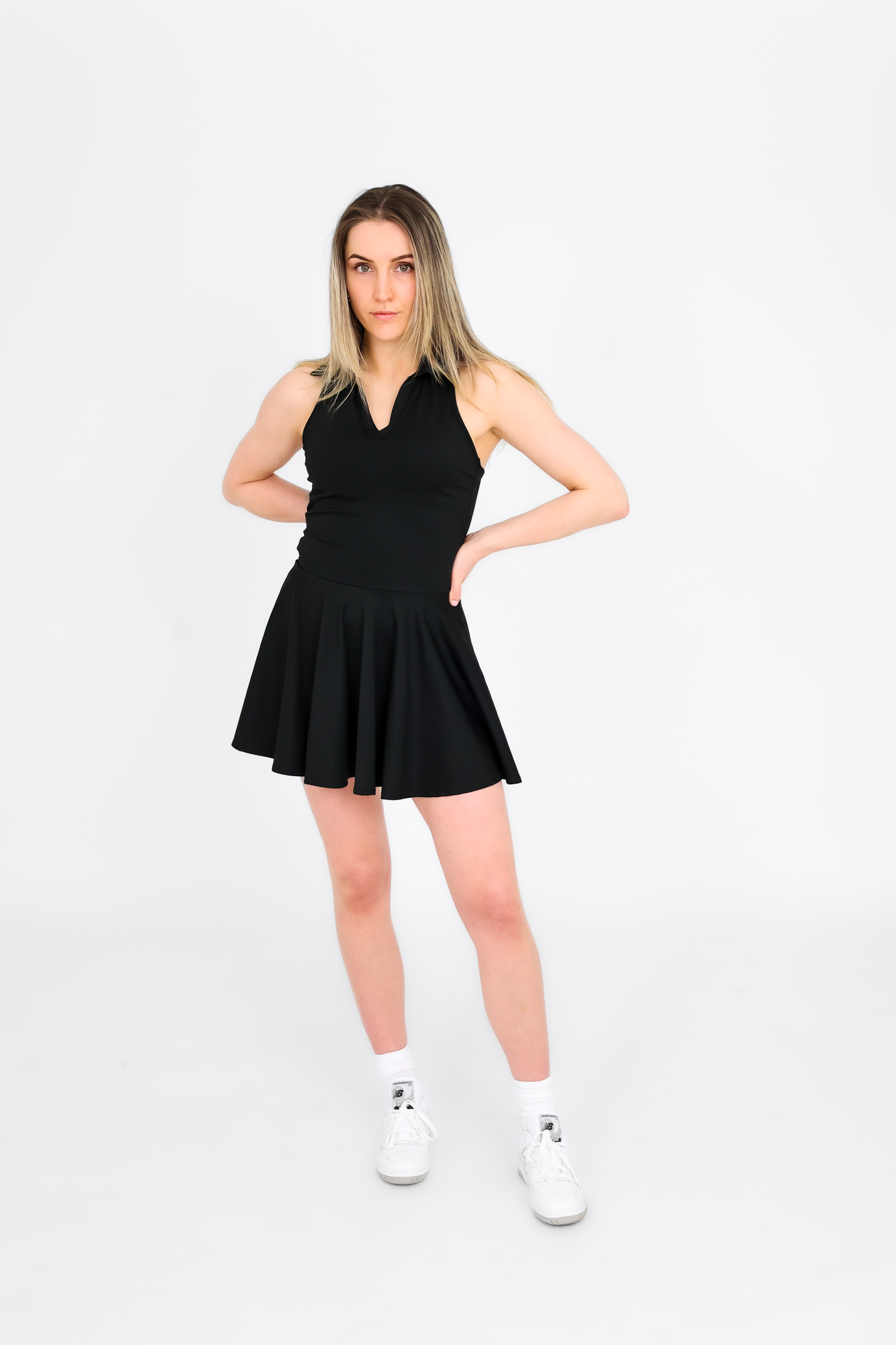 "R" Dress Black