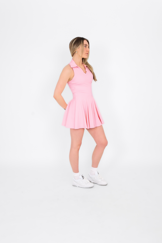"R" Dress Pink