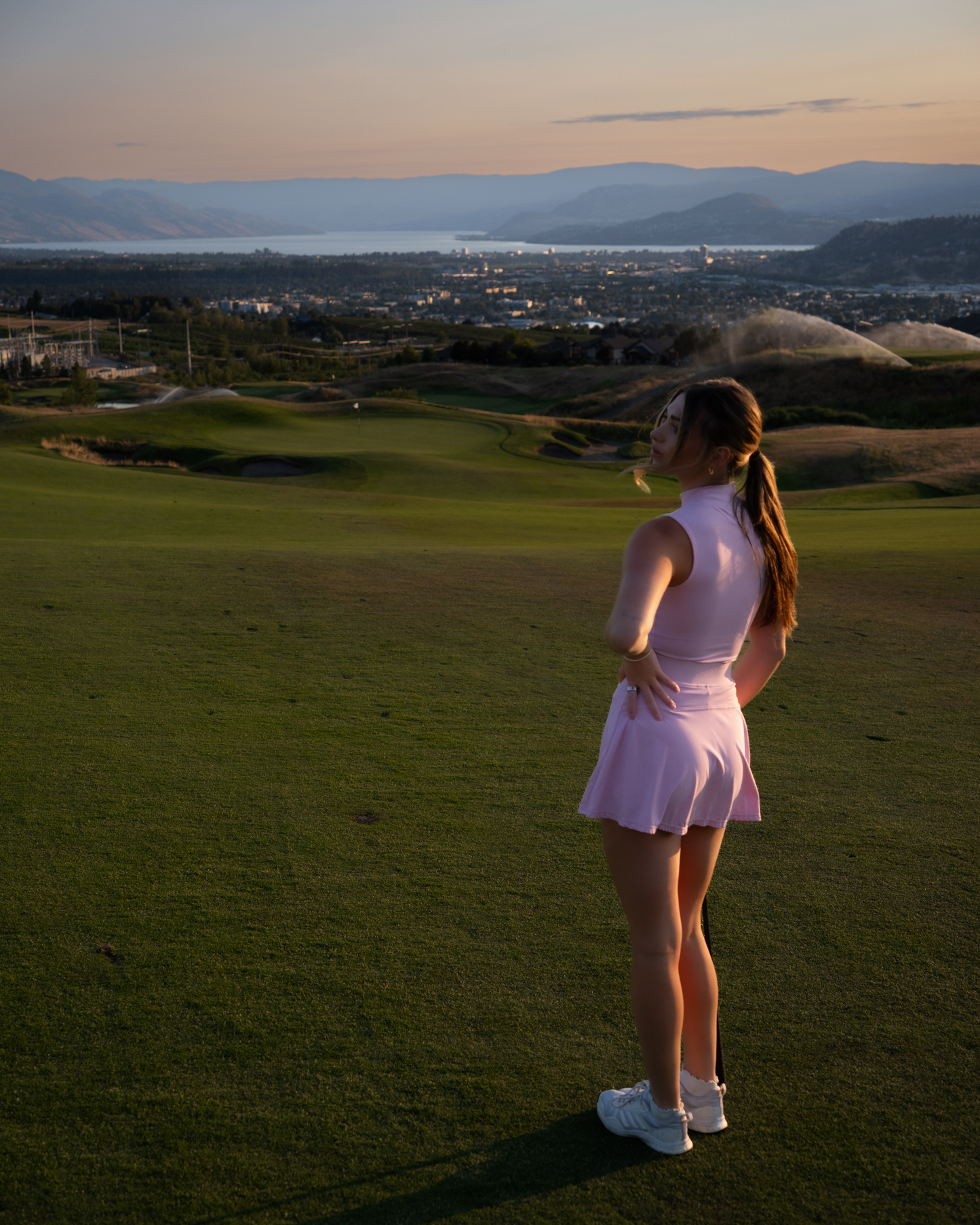 Pink Skort