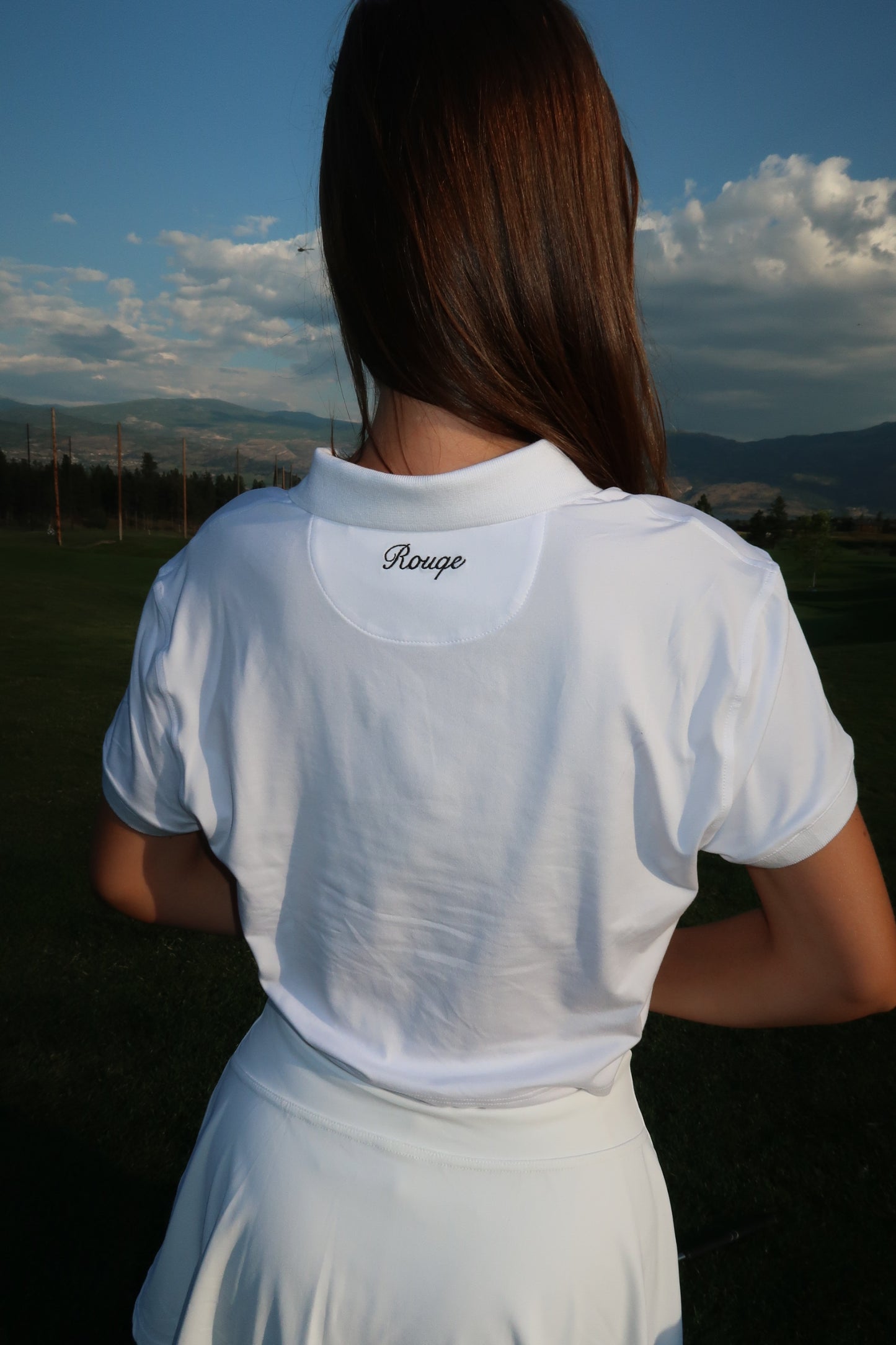 Script Polo White