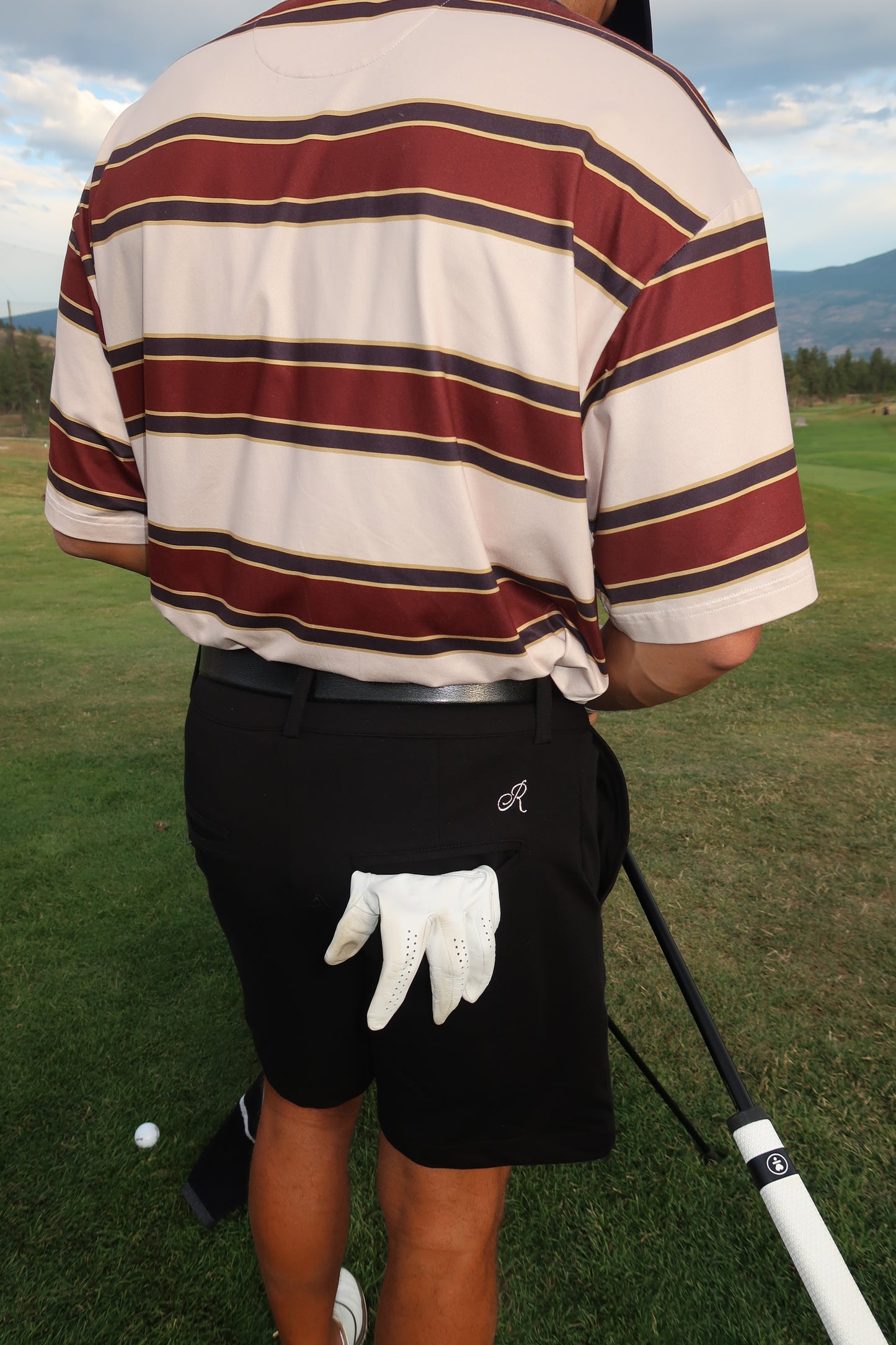 Straight Cut Shorts Black
