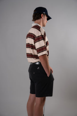 Straight Cut Shorts Black