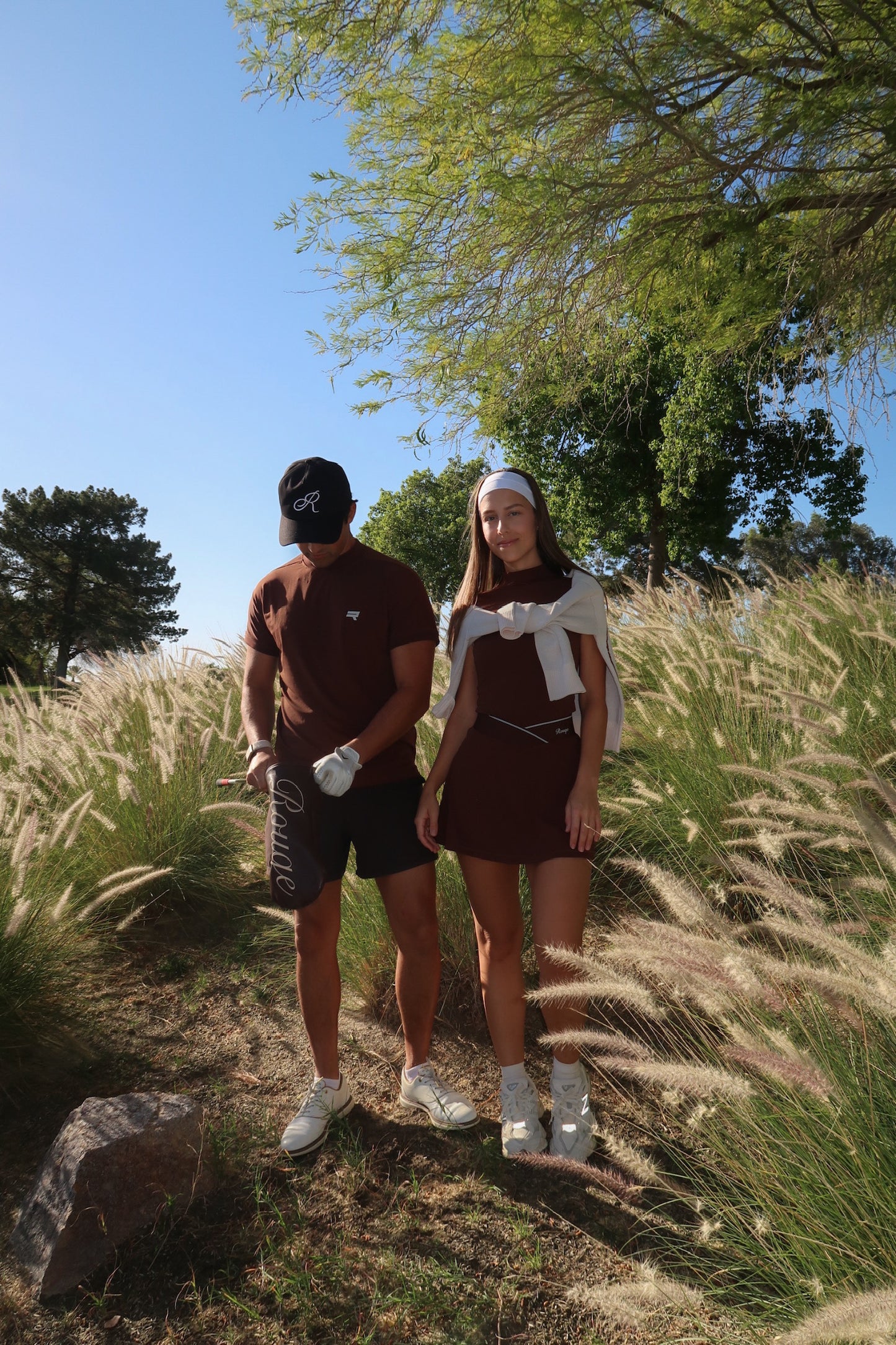 Brown Skort